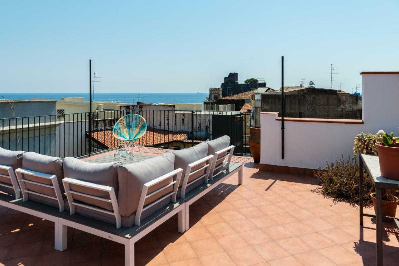 La Terrazza Dei Normanni Appartement Aci Castello Buitenkant foto